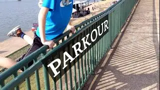 Alex Parkour at the Mothman Festival