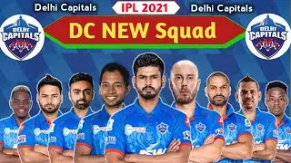 DC Team Full Squad 2021 | DC Squad IPL 2021 | DC Players list IPL 2021 