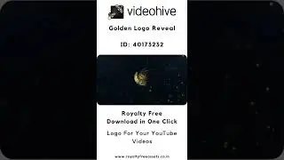 Golden Logo Reveal | Royalty Free YouTube Logo | YouTube Intro | Free Download 