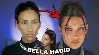 TENTEI* ME TRANSFORMAR EM BELLA HADID!