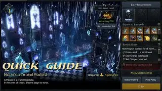 Lost Ark - Hall of the Twisted Warlord (Quick Guide)