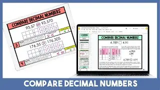 Compare Decimal Numbers Tutorial Video