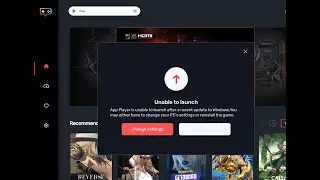 unable to lauch msi bluestacks free fire