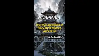 How to use AI to quickly create the same renderings as Black Myth: Wukong?