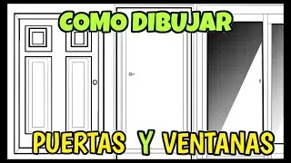 Aprende a Dibujar Puertas y Ventanas con Puntos de Fuga en Clip Studio Paint ¡En Solo 10 Minutos!