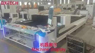 ELE2040FL Fiber Laser Cutting Machine Test Video for cutting carbon steel, stainless steel
