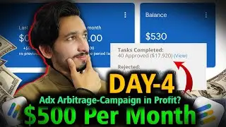 Day 4 Result Not Achieved: Making $500 in 30 Days with Adx Arbitrage | New Adsense Abitrage Method