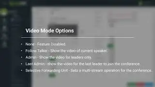 Setting Up Conference Bridges in VitalPBX