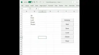 Use one PowerShell script to create a fully functioning Excel VBA Database!!