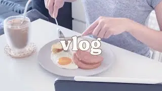 daily vlog ☁️ new collapsible water bottle | chill & aesthetic vlog ☕️ [4K]