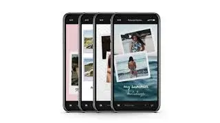 Moment Photo Instagram Stories / Vertical Portrait Square - After Effects Template