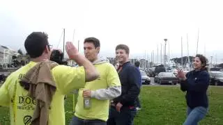 The Perfect Beersbee Throw - playing Stickzee