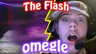 ⚡ THE FLASH INVADES OMEGLE PRANK (PART 1)