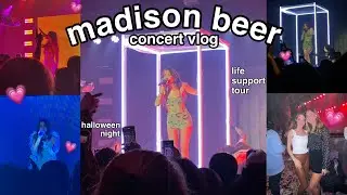 madison beer life support tour | CONCERT VLOG 2021