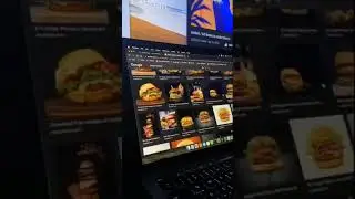 Fast Food App in React Native 🔥 #shorts #reactnative #expo #reactjs #app #ui