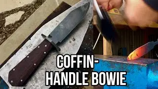 Making a Bowie Knife | From Forge to Finish