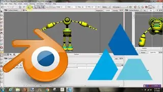 Importing A Blender Model into Toon Boom Harmony - Timelapse
