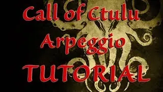 Metallica Call of Ktulu - Arpeggio practice - TUTORIAL by FinnishDuende