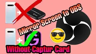 How to Mirror Screen Andriod To OBS Without Captur Card 2020 | TC Games | IFlex Game |