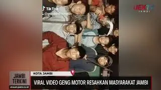 VIRAL VIDEO GENG MOTOR RESAHKAN MASYARAKAT JAMBI