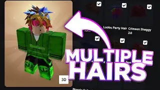 How To WEAR MULTIPLE HAIRS on Roblox! (2025) - How To Wear 2 Hairs At Once on Roblox 2025