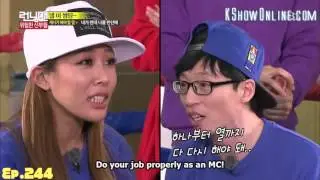 [ENG SUB] Running Man Tell Me Something Game Yoo Jae Suk & Jessi All Parts