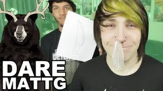 Dare MattG - 60 (Prank Calls, C0ndom Challenge, Tin Can Challenge)