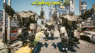 Cyberpunk 2077 NPC Wars #8 : Robot Minotaur