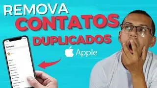 Como APAGAR ou COMBINAR contatos DUPLICADOS no IPHONE