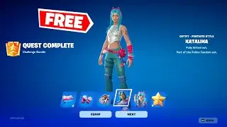 How to unlock the FREE Katalina skin!