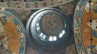 Finalul slujbei Sfintei Liturghii - Catedrala Arhiepiscopală Sfinții Petru și Pavel Tomis