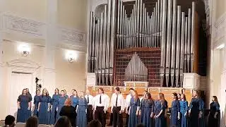 ПЕРВЫЙ СНЕГ муз. Э. Фертельмейстера, сл. Л. Мартынова. ХОР ОмГУ им. Ф. М. Достоевского