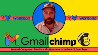 Mailchimp to Gmail | Auto Email with AI + Attachment ✉️🤖