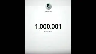 Achieving one million subscribers feels like a dream come true! Aahhh thanks 🥳❤️🎊🎉 