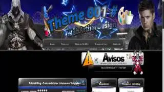 Video Aula - Como colocar publicidade 468x60 no blog