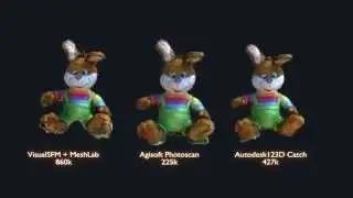 3D photo reconstruction - software comparison.