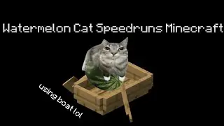 watermelon cat speedruns minecraft