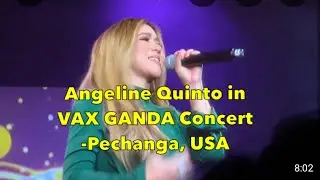 Angeline Quinto Medley Songs - Vax Ganda Concert