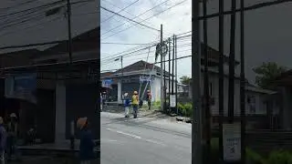 Прокладка кабеля на Бали