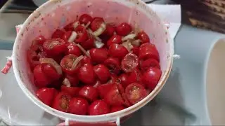 Очень вкусная ЗАКУСКА ДЛЯ ШАШЛЫКА.Салат из помидоров на праздничный стол.