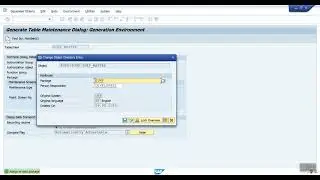 4.  table creation with TMG   Table maintenance generator
