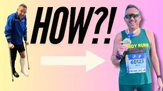 Running a Marathon After Tearing Calf Muscle | INSANE COMEBACK
