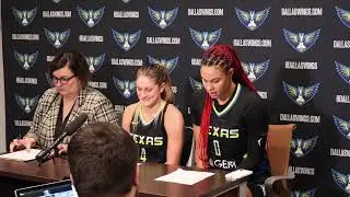Dallas Wings Post Game Press Conference (09/01/24) #wnba #dallaswings #sports