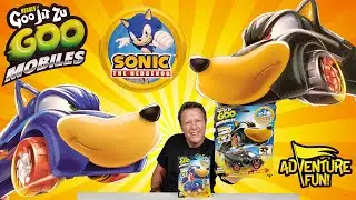 Heroes of Goo Jit Zu Sonic The Hedgehog & Shadow GOO MOBILES! AdventureFun Toy review!