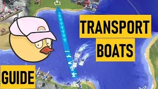Line War Guides | How To Use Transport Boats