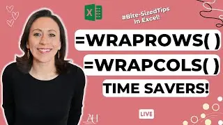 How I use WRAPROWS & WRAPCOLS -You Will Love Them!!!