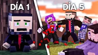 SOBREVIVÍ 5 DIAS SIN SABER NADA de MINECRAFT EXTREMO y fui EL MEJOR | ZellenDust