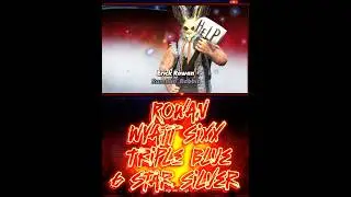 Erick Rowan Wyatt Sixx Triple Blue 💪 