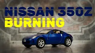 Синий дьявол Nissan 350Z во власти огня – Ритуал