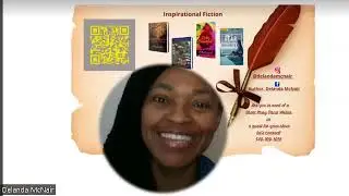 Delanda Mcnair Author/ Writer at Self Published Author appears on the Brightside Book Club Channel